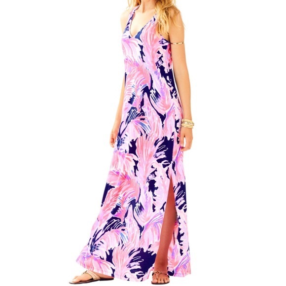 Lilly Pulitzer Dresses & Skirts - Lilly Pulitzer Kerri Maxi Dress Paradise Point XL